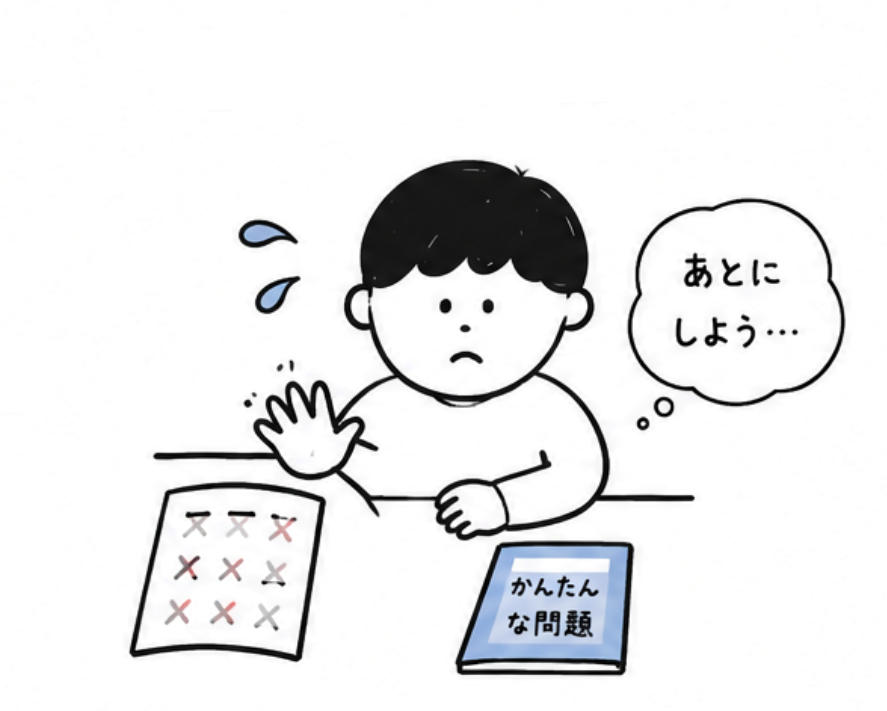 苦手問題を避ける