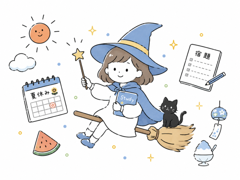 夏休みは、魔法の期間ではありません